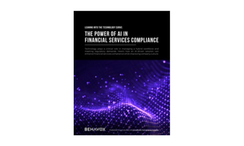 Leaning Into The Technology Curve: The Power Of Ai In Financial Services Compliance